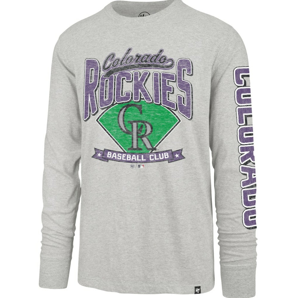 Colorado Rockies '47 Fair Ball Franklin Long Sleeve T-Shirt - MLB