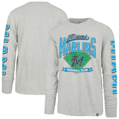 Miami Marlins '47 Fair Ball Franklin Long Sleeve T-Shirt - MLB