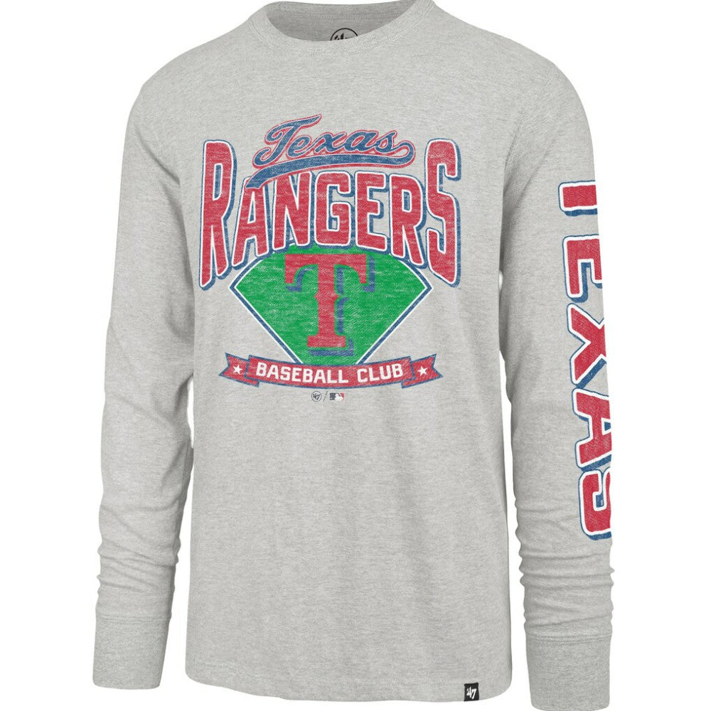 Texas Rangers '47 Fair Ball Franklin Long Sleeve T-Shirt - MLB
