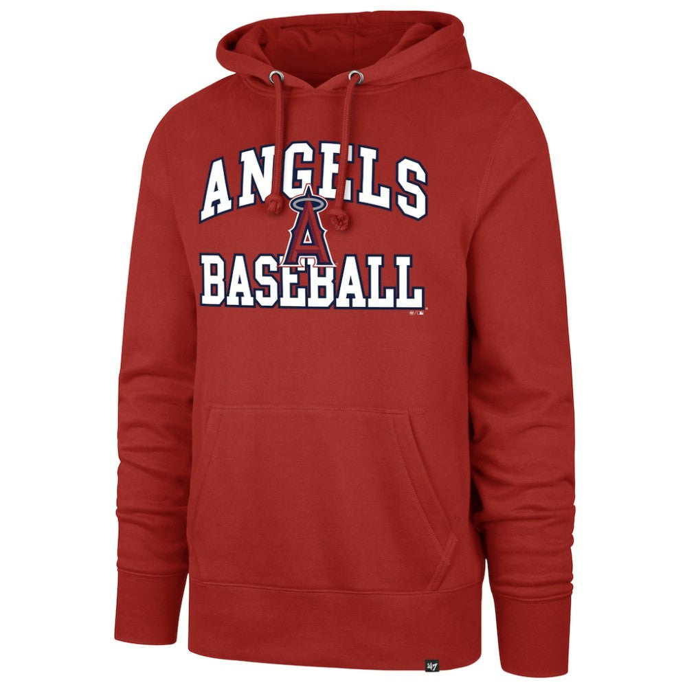 Los Angeles Angels '47  Velocity Headline Pullover Hoodie - MLB