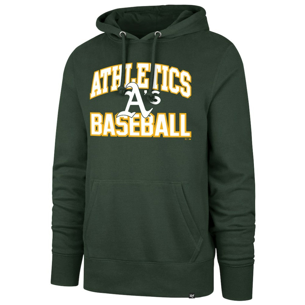 Athletics '47  Velocity Headline Pullover Hoodie - MLB