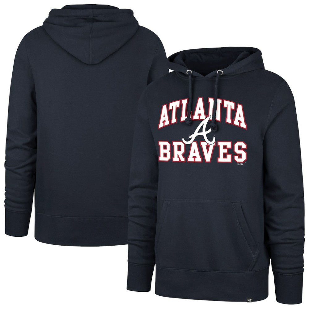 Atlanta Braves '47  Velocity Headline Pullover Hoodie - MLB