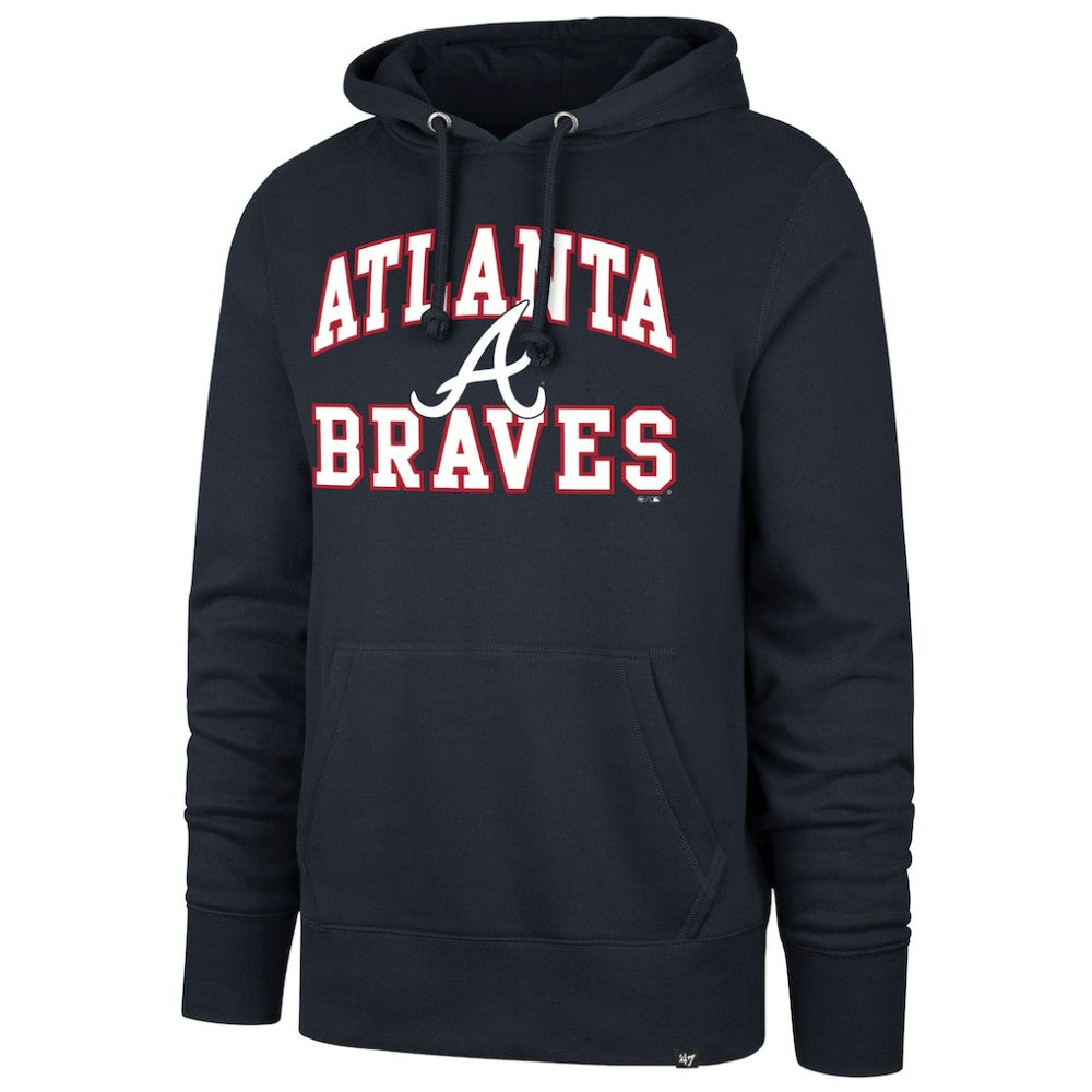 Atlanta Braves '47  Velocity Headline Pullover Hoodie - MLB