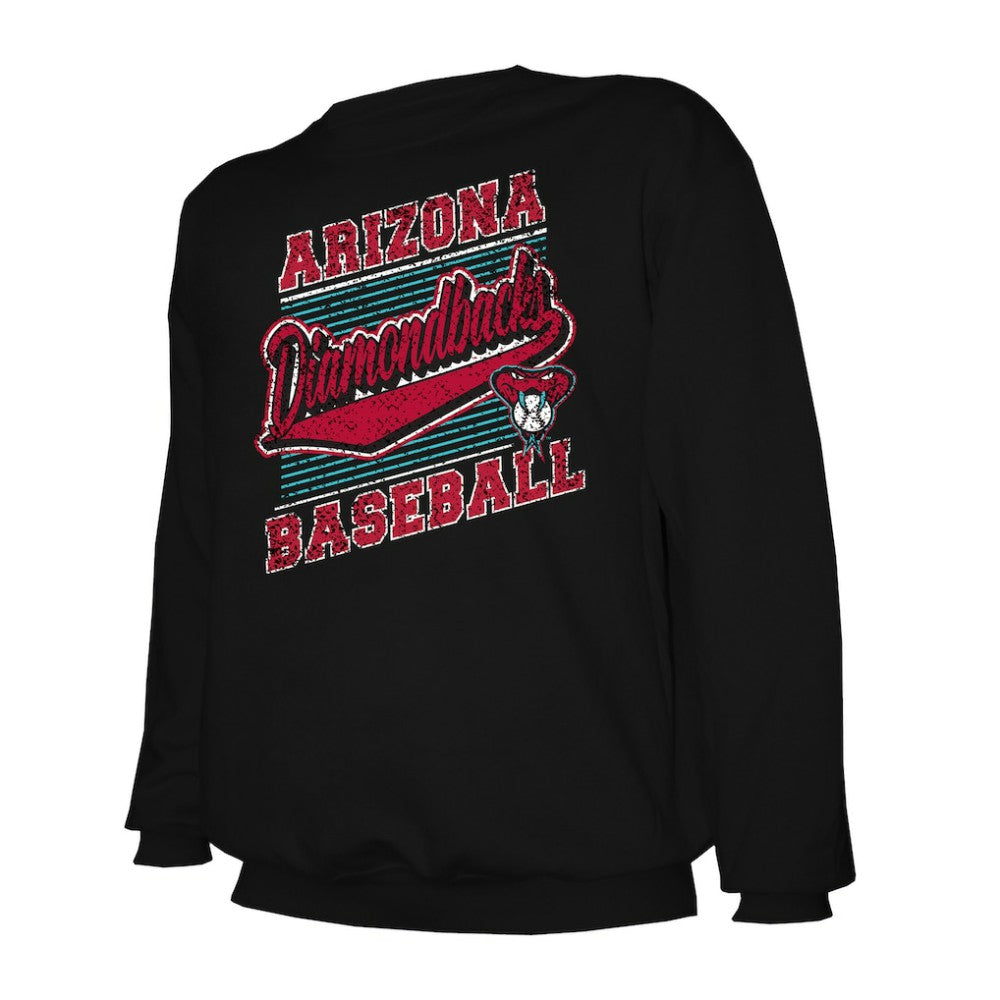Arizona Diamondbacks Stitches Lightweight Crew Sweatshirt - MLB
