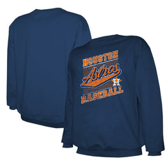 Houston Astros Stitches Lightweight Crew Sweatshirt - MLB