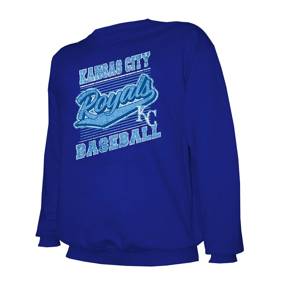 Kansas City Royals Stitches Lightweight Crew Sweatshirt - MLB