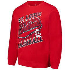 St. Louis Cardinals Stitches Lightweight Crew Sweatshirt - MLB