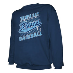 Tampa Bay Rays Stitches Lightweight Crew Sweatshirt - MLB