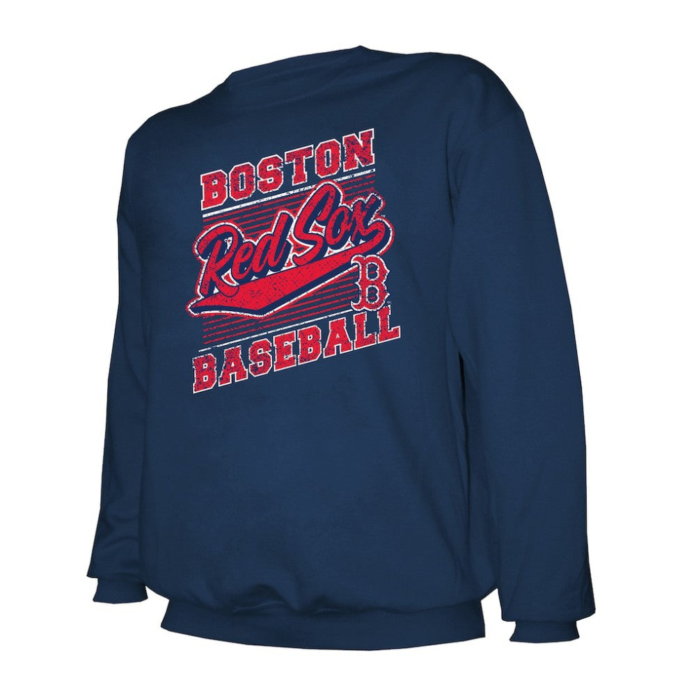 Boston Red Sox Stitches Lightweight Crew Sweatshirt - MLB