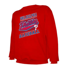 Philadelphia Phillies Stitches Lightweight Crew Sweatshirt - MLB