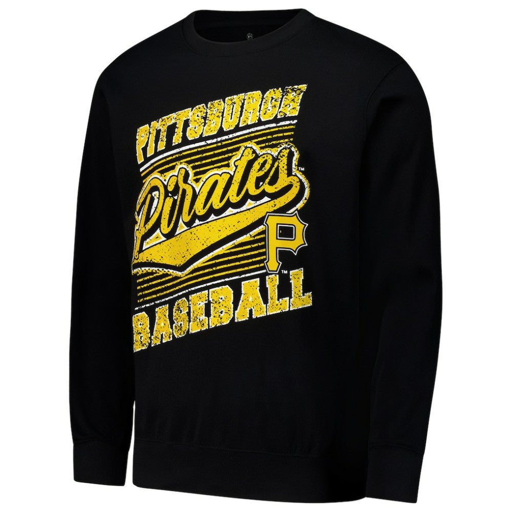 Pittsburgh Pirates Stitches Lightweight Crew Sweatshirt - MLB