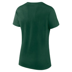 Minnesota Wild Logo Athletic Women's Unrivaled T-Shirt - Green - NHL