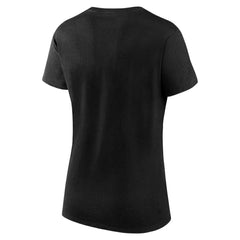 Boston Bruins Logo Athletic Women's Unrivaled T-Shirt - Black - NHL