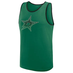 Dallas Stars Logo Athletic Unmatched Success Tank Top - Kelly Green - NHL