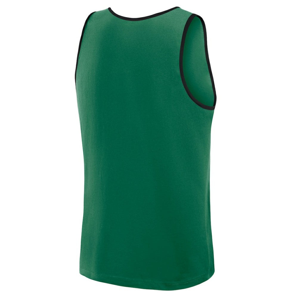 Dallas Stars Logo Athletic Unmatched Success Tank Top - Kelly Green - NHL
