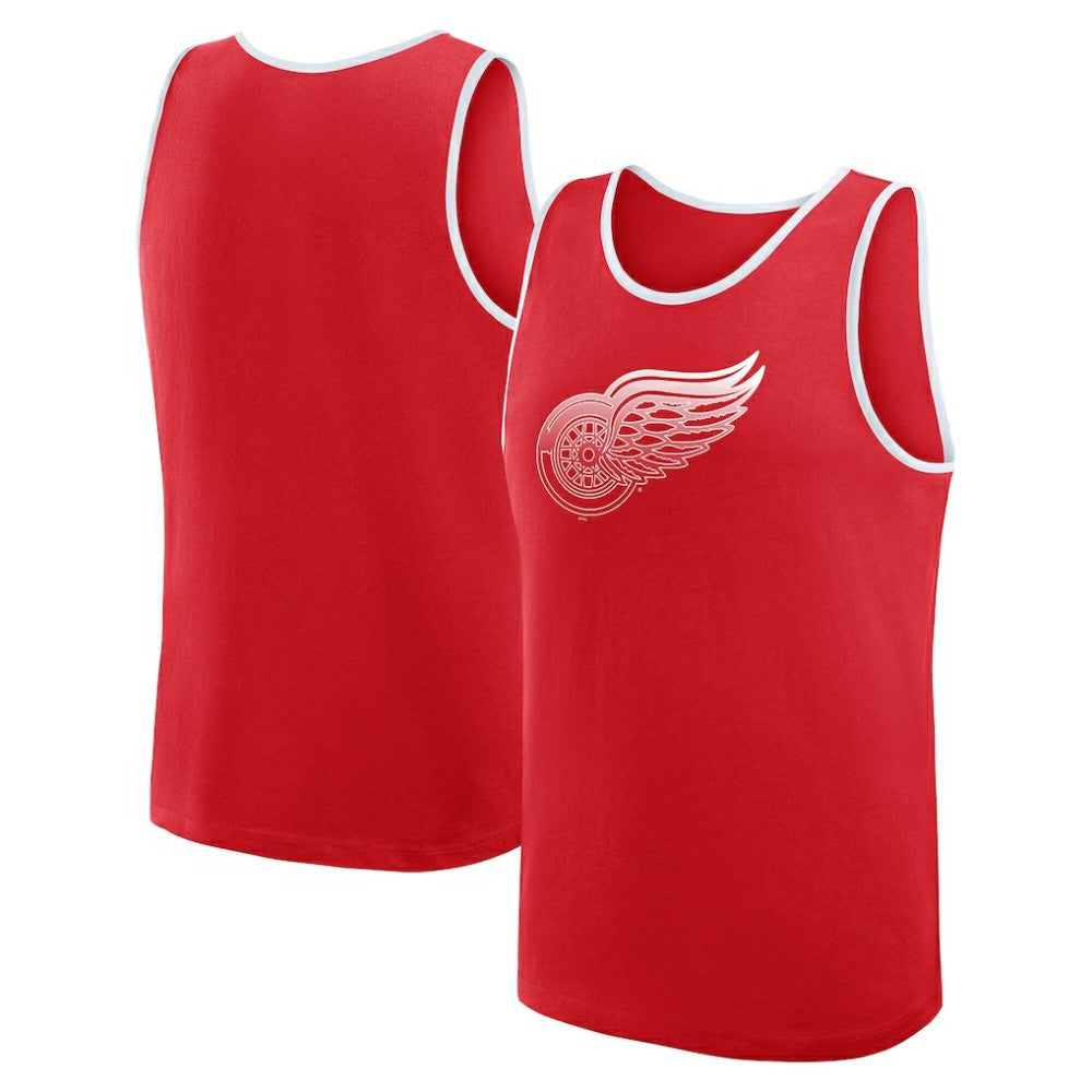 Detroit Red Wings Logo Athletic Unmatched Success Tank Top - Red - NHL