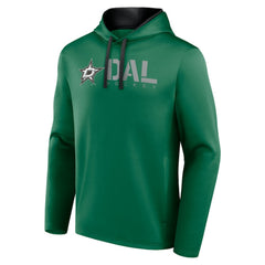 Dallas Stars Logo Athletic Head Start Pullover Hoodie - Kelly Green - NHL