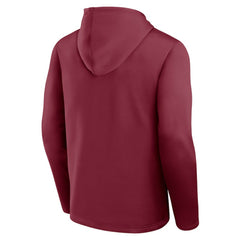 Colorado Avalanche Logo Athletic Head Start Pullover Hoodie - Burgundy - NHL