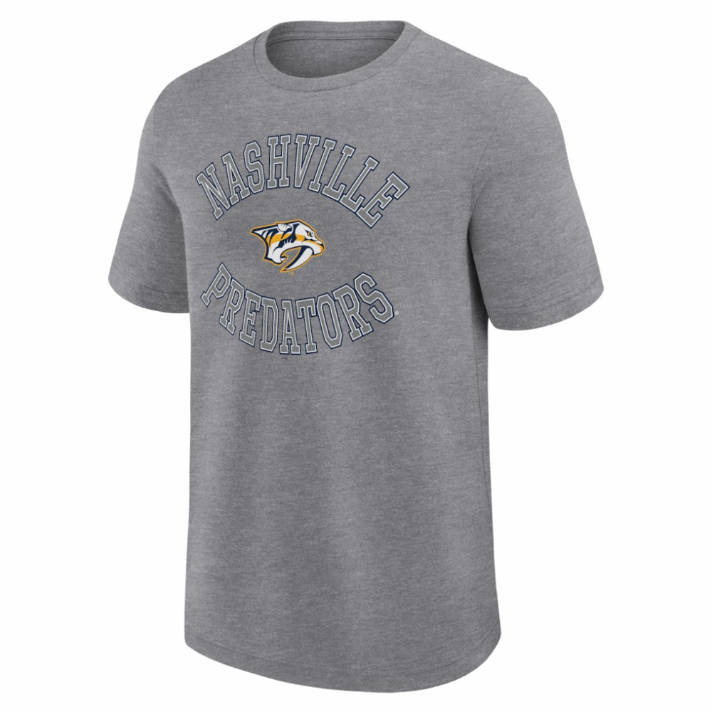 Nashville Predators Logo Athletic Success T-Shirt - Heather Gray - NHL