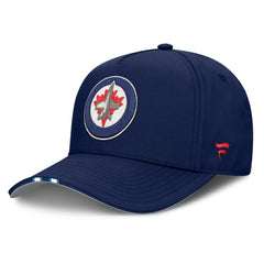 Winnipeg Jets Fanatics 2025 NHL Draft Authentic Pro On-Stage Podium A-Frame Adjustable Hat - Navy - NHL