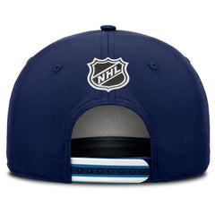 Winnipeg Jets Fanatics 2025 NHL Draft Authentic Pro On-Stage Podium A-Frame Adjustable Hat - Navy - NHL