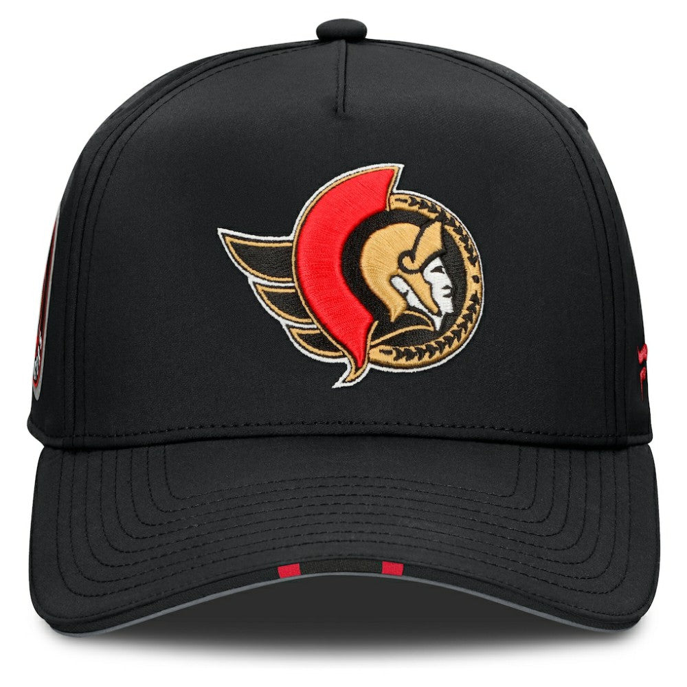 Ottawa Senators Fanatics 2025 NHL Draft Authentic Pro On-Stage Podium A-Frame Adjustable Hat - Black - NHL