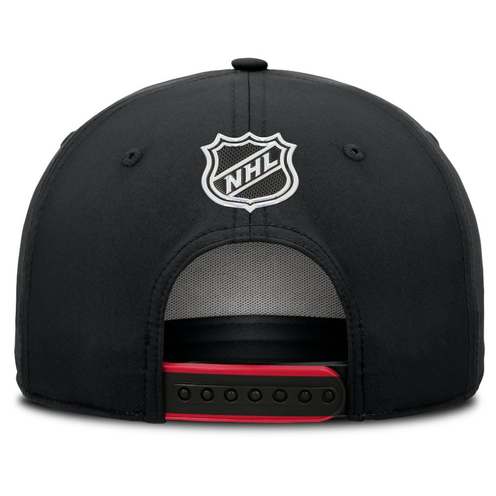 Ottawa Senators Fanatics 2025 NHL Draft Authentic Pro On-Stage Podium A-Frame Adjustable Hat - Black - NHL