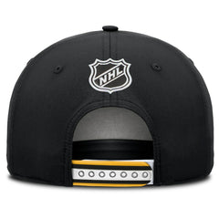 Boston Bruins Fanatics 2025 NHL Draft Authentic Pro On-Stage Podium A-Frame Adjustable Hat - Black - NHL