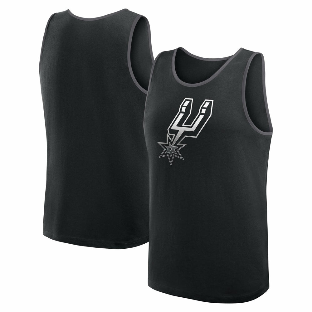 San Antonio Spurs Logo Athletic Unmatched Success Tank Top Black - NBA