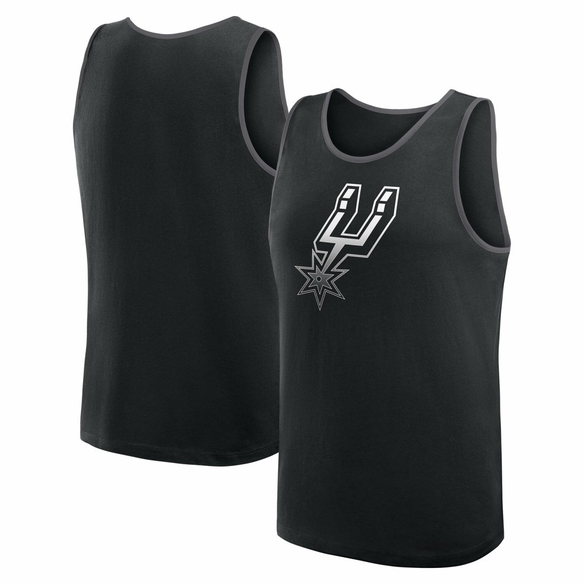 San Antonio Spurs Logo Athletic Unmatched Success Tank Top Black - NBA