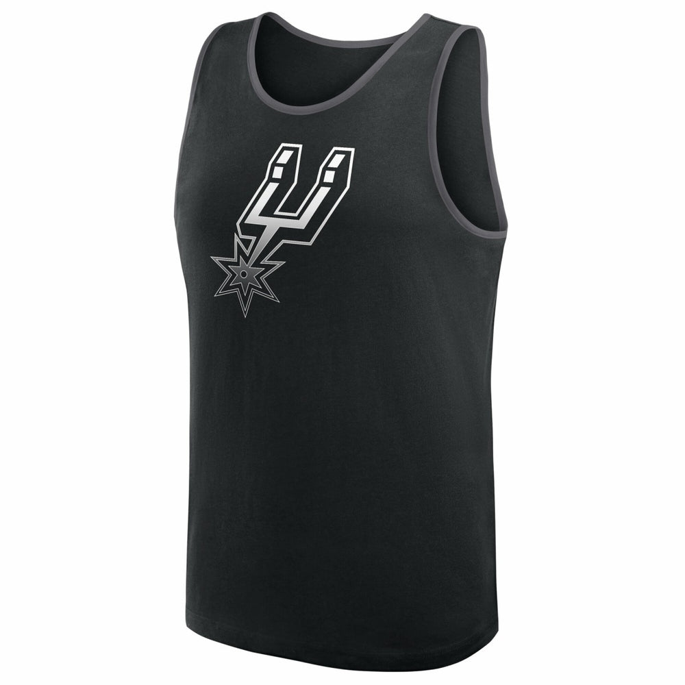 San Antonio Spurs Logo Athletic Unmatched Success Tank Top Black - NBA