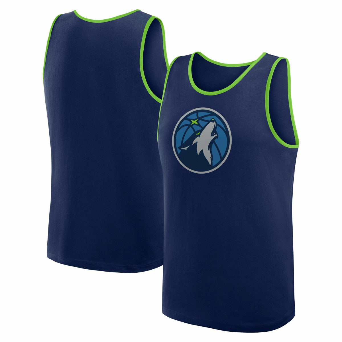 Minnesota Timberwolves Logo Athletic Unmatched Success Tank Top Navy - NBA