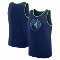 Minnesota Timberwolves Logo Athletic Unmatched Success Tank Top Navy - NBA