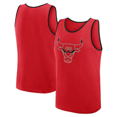 Chicago Bulls Logo Athletic Unmatched Success Tank Top Red - NBA