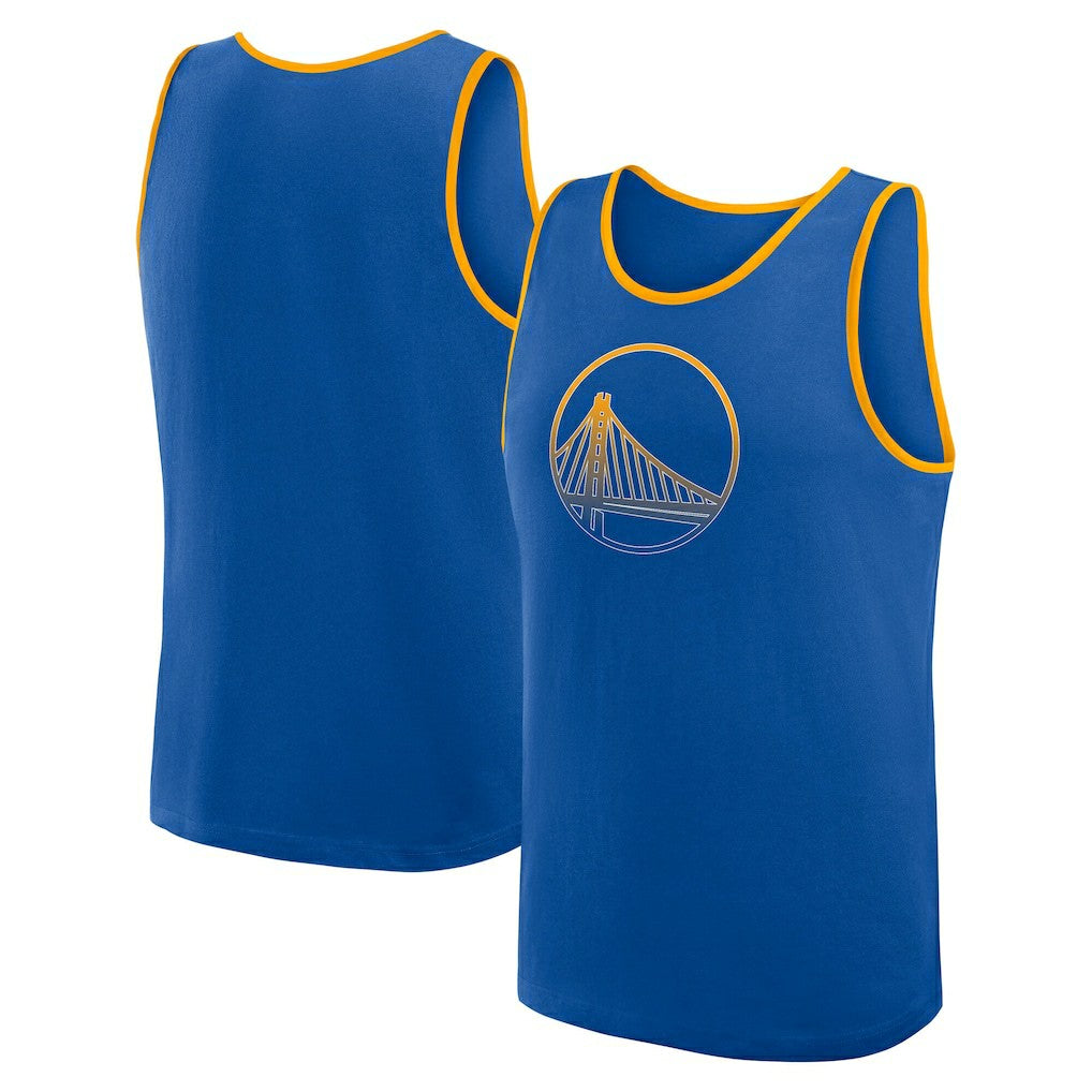 Golden State Warriors Logo Athletic Unmatched Success Tank Top Royal - NBA