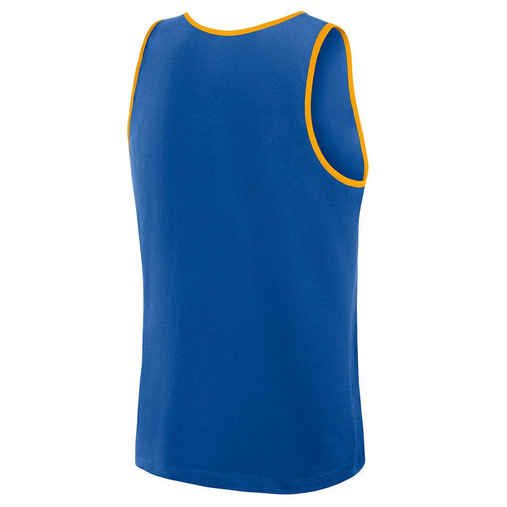 Golden State Warriors Logo Athletic Unmatched Success Tank Top Royal - NBA