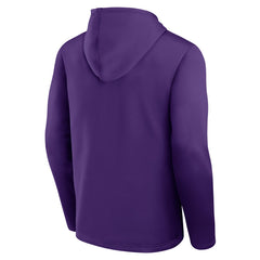 Los Angeles Lakers Logo Athletic Head Start Pullover Hoodie Purple - NBA
