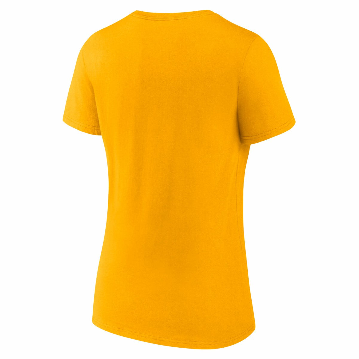 Los Angeles Lakers Logo Athletic Women's Unrivaled V-Neck T-Shirt Gold - NBA
