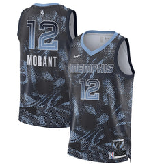 Ja Morant Memphis Grizzlies Unisex 2025 Select Series Swingman Player Jersey Navy - NBA