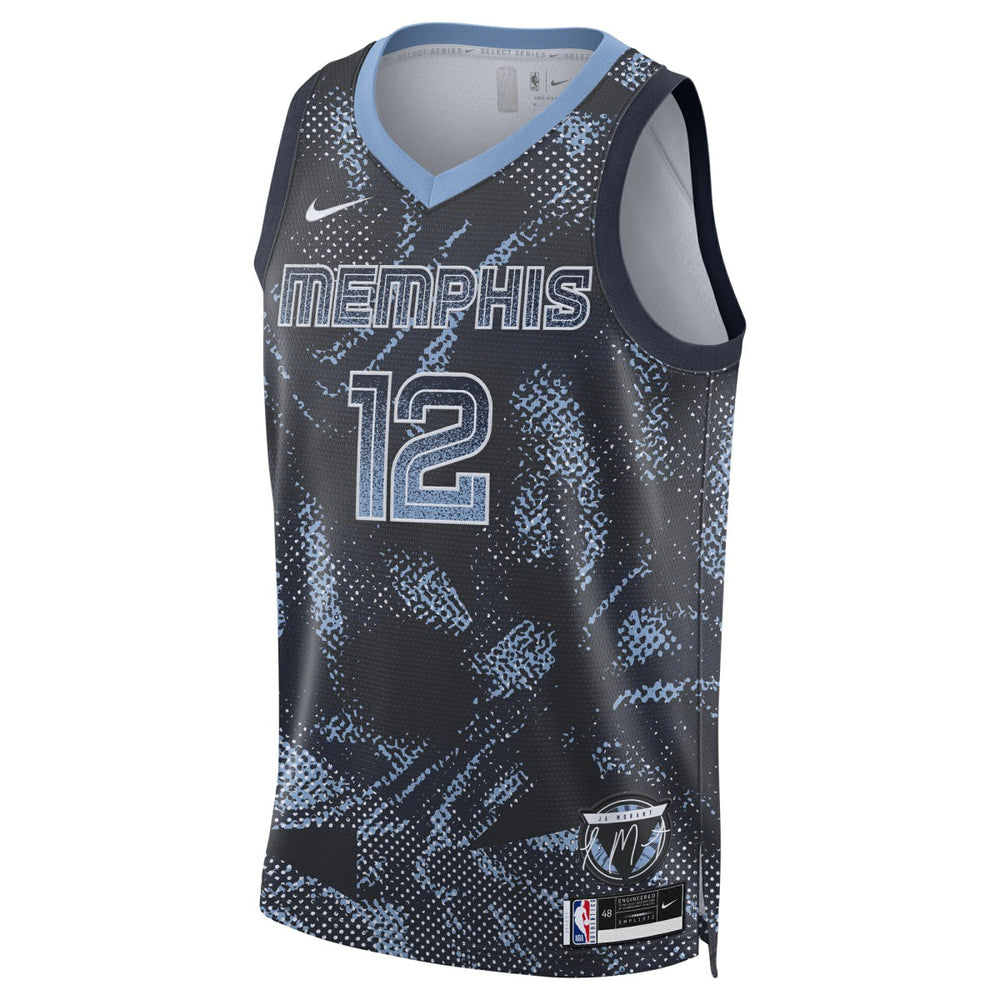 Ja Morant Memphis Grizzlies Unisex 2025 Select Series Swingman Player Jersey Navy - NBA