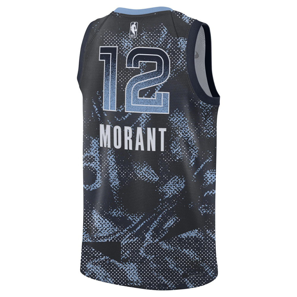 Ja Morant Memphis Grizzlies Unisex 2025 Select Series Swingman Player Jersey Navy - NBA