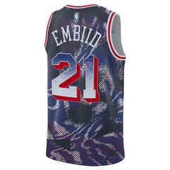 Joel Embiid Philadelphia 76ers Unisex 2025 Select Series Swingman Player Jersey Navy - NBA