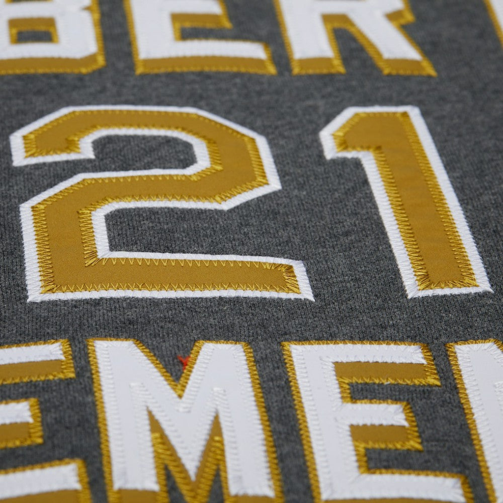Roberto Clemente Pittsburgh Pirates Mitchell & Ness Legends Collection Vintage Logo Name & Number Fleece Pullover Sweatshirt - MLB