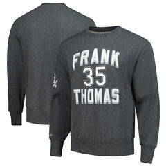Frank Thomas Chicago White Sox Mitchell & Ness Legends Collection Vintage Logo Name & Number Fleece Pullover Sweatshirt - MLB