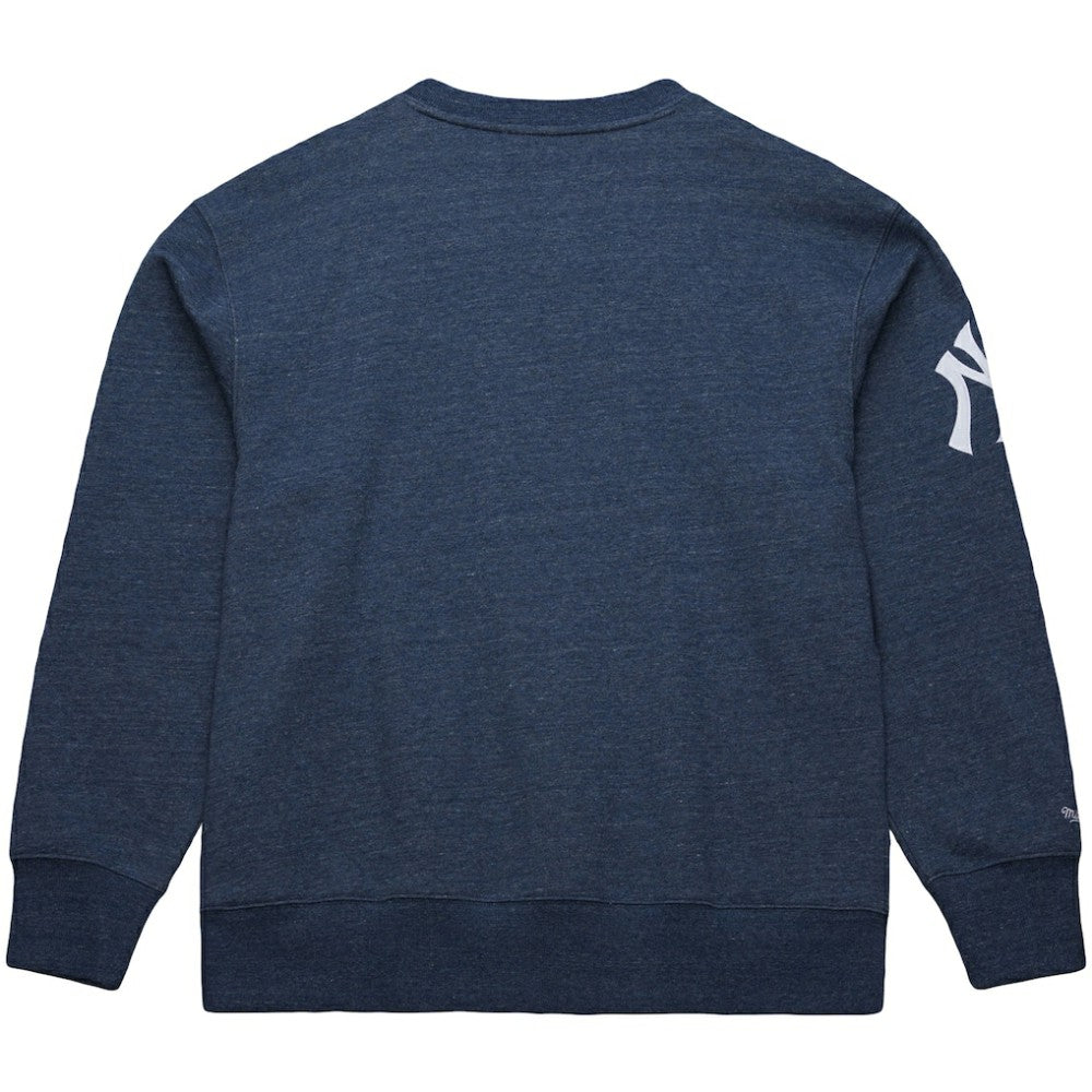 Derek Jeter New York Yankees Mitchell & Ness Legends Collection Vintage Logo Fleece Name & Number Pullover Sweatshirt - MLB