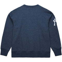 Derek Jeter New York Yankees Mitchell & Ness Legends Collection Vintage Logo Fleece Name & Number Pullover Sweatshirt - MLB