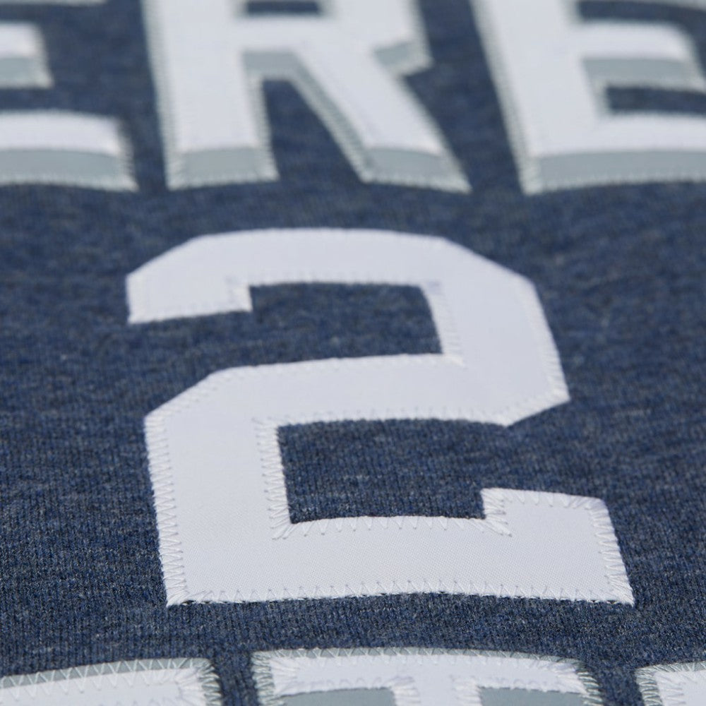 Derek Jeter New York Yankees Mitchell & Ness Legends Collection Vintage Logo Fleece Name & Number Pullover Sweatshirt - MLB