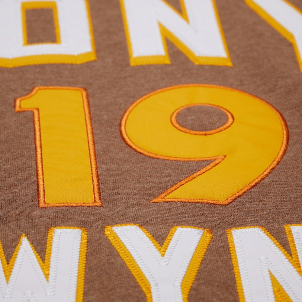 Tony Gwynn San Diego Padres Mitchell & Ness Legends Collection Vintage Logo Name & Number Fleece Pullover Sweatshirt - MLB