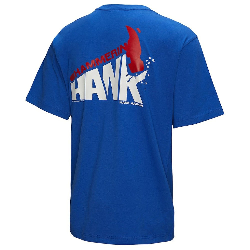Hank Aaron Atlanta Braves Mitchell & Ness Legends Collection Vintage Logo T-Shirt - MLB