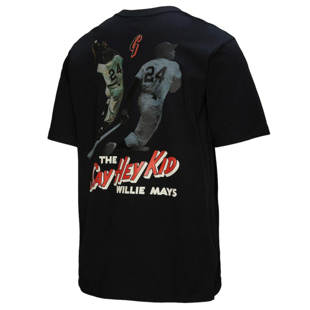 Willie Mays San Francisco Giants Mitchell & Ness Legends Collection Vintage Logo T-Shirt - MLB